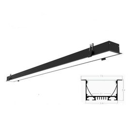 Aluminum Recessed Linkable Led Shop Lights 2700-6500K Color Temperature