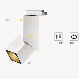 2 Phase Cob Led Track Light , Adjustable Angle Led Track Spotlights